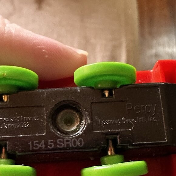 Thomas & Friends Take n Play Along 2002 Coal Dust Covered Percy Vtg Diecast - Picture 11 of 11